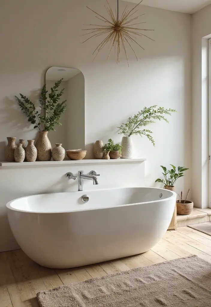 27 African Bathroom Decor Ideas With Cultural Beauty 12 27 African Bathroom Decor Ideas With Cultural Beauty - 11. Ceramic Accents