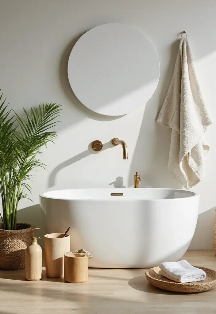27 African Bathroom Decor Ideas With Cultural Beauty 16 27 African Bathroom Decor Ideas With Cultural Beauty - 15. Eco-Friendly Elements