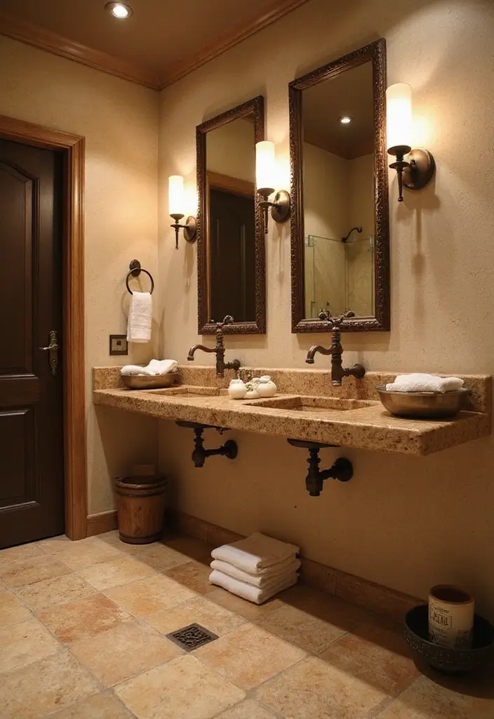 27 African Bathroom Decor Ideas With Cultural Beauty 18 27 African Bathroom Decor Ideas With Cultural Beauty - 17. Unique Faucets and Fixtures