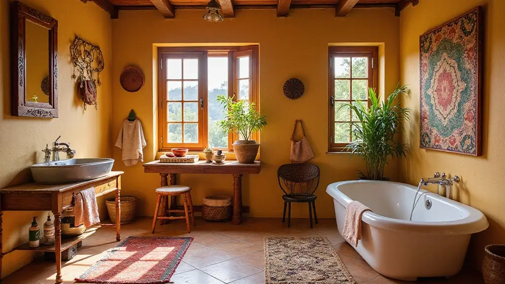27 African Bathroom Decor Ideas With Cultural Beauty 8 27 African Bathroom Decor Ideas With Cultural Beauty