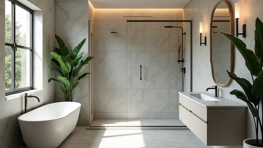 27 Bathroom Ideas Shower and Bath Combos That Work Perfectly