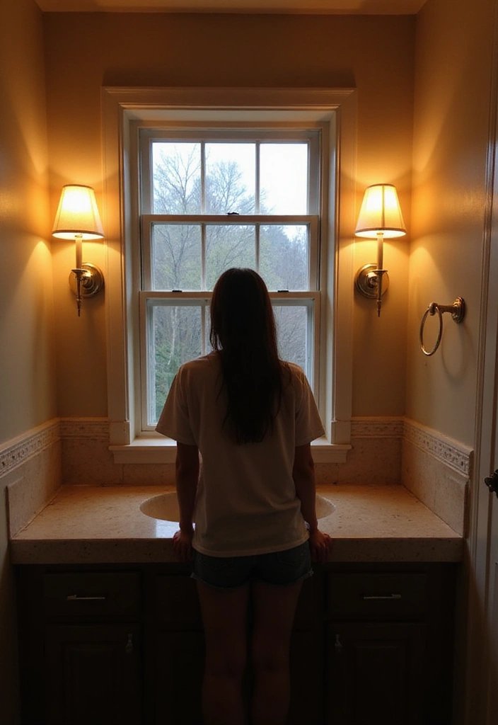 27 Bathroom Mirror Pictures Selfie Ideas for Perfect Lighting 8 27 Bathroom Mirror Pictures Selfie Ideas for Perfect Lighting - 7. Lighting Layers