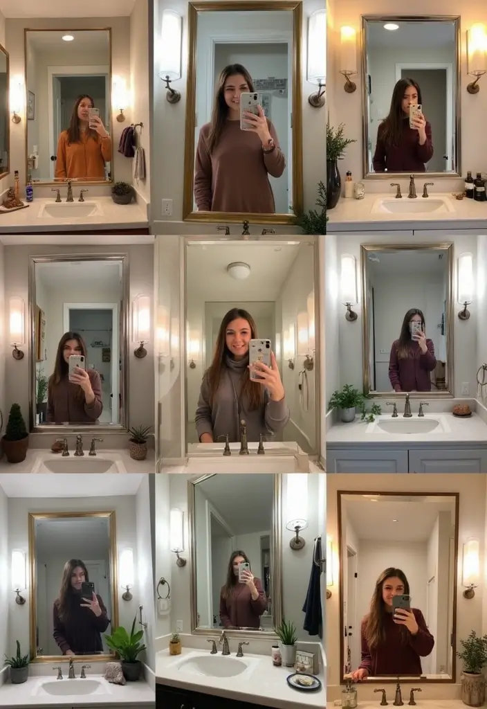 27 Bathroom Mirror Pictures Selfie Ideas for Perfect Lighting 29 27 Bathroom Mirror Pictures Selfie Ideas for Perfect Lighting - Conclusion