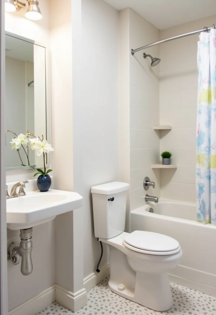 27 Half Bathroom Paint Ideas That Make a Big Impact 5 27 Half Bathroom Paint Ideas That Make a Big Impact - 4. Bright White