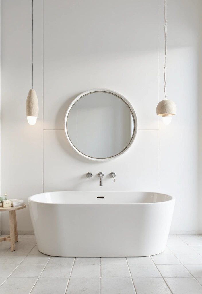 27 Light Bathroom Ideas That Feel Airy and Bright 2 27 Light Bathroom Ideas That Feel Airy and Bright - 1. Soft White Walls