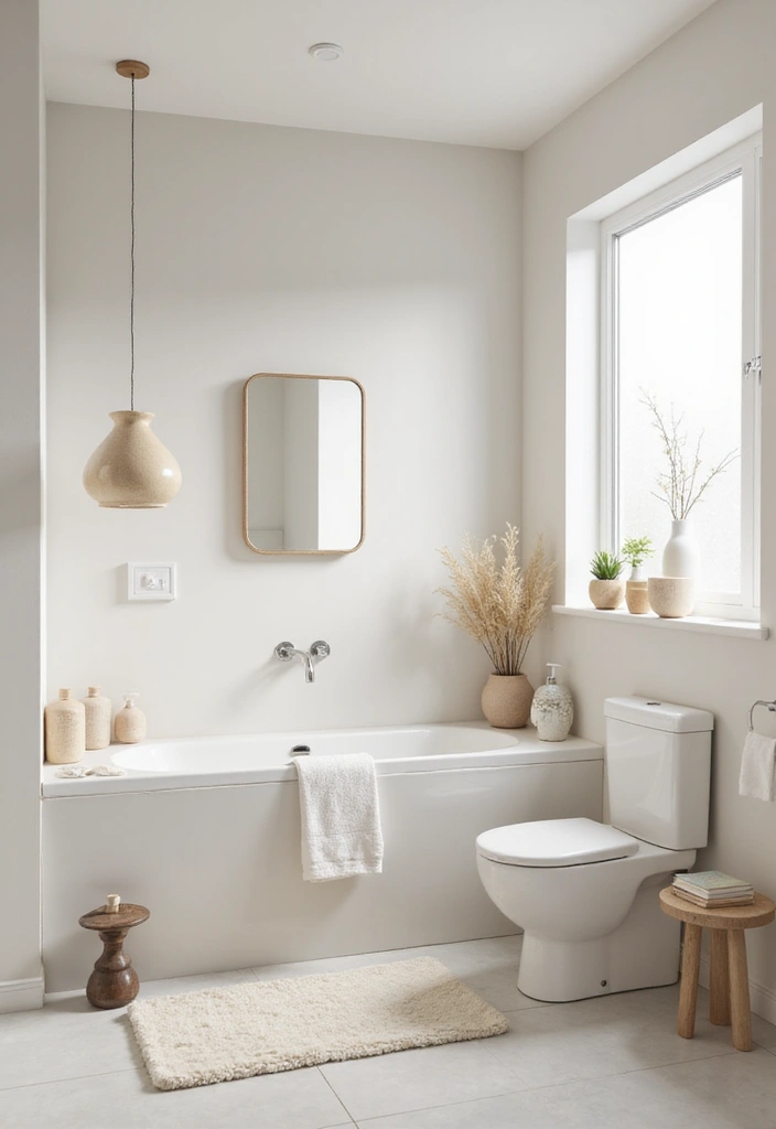 27 Light Bathroom Ideas That Feel Airy and Bright 10 27 Light Bathroom Ideas That Feel Airy and Bright - 9. Light-Colored Accessories