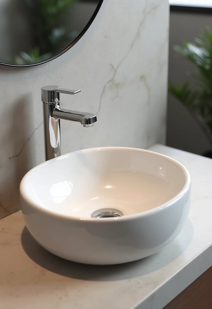 27 Small Bathroom Sink Ideas That Save Space Stylishly 11 27 Small Bathroom Sink Ideas That Save Space Stylishly - 10. Ceramic Sinks