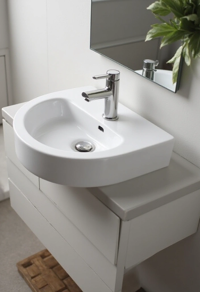 27 Small Bathroom Sink Ideas That Save Space Stylishly 13 27 Small Bathroom Sink Ideas That Save Space Stylishly - 12. Under-mounted Sinks