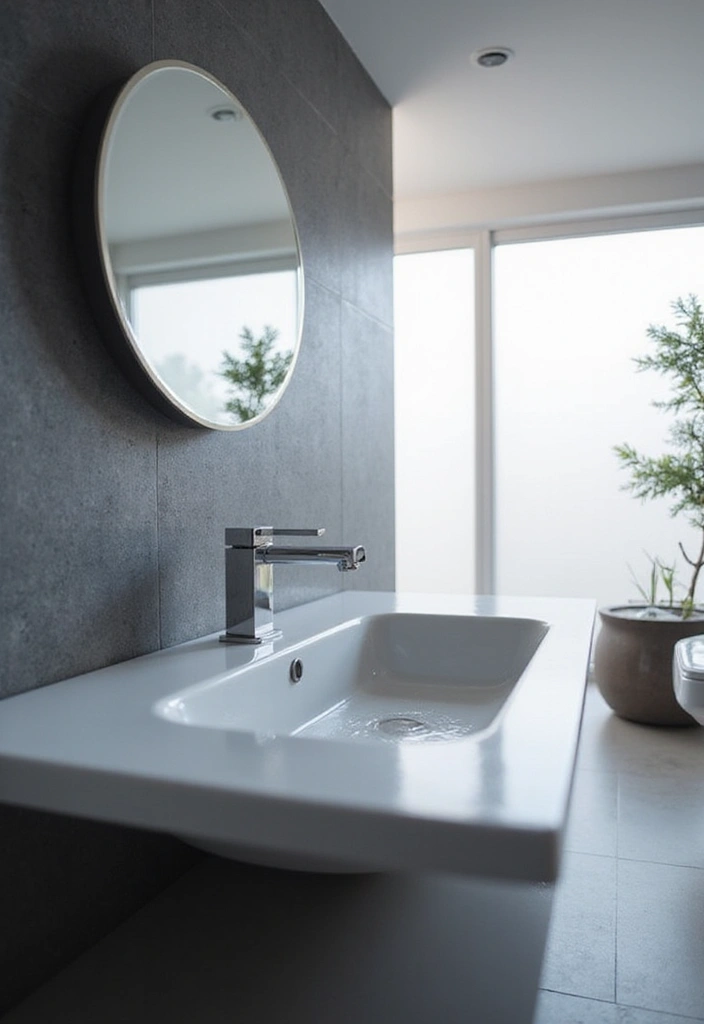 27 Small Bathroom Sink Ideas That Save Space Stylishly 17 27 Small Bathroom Sink Ideas That Save Space Stylishly - 16. Smart Sink Solutions
