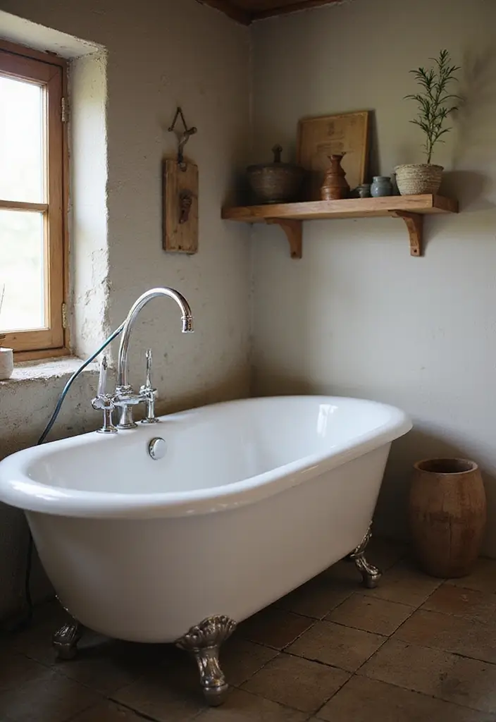 27 Small Bathroom Sink Ideas That Save Space Stylishly 25 27 Small Bathroom Sink Ideas That Save Space Stylishly - 24. Farmhouse Sinks