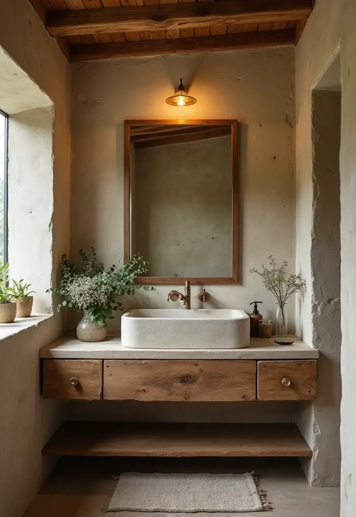 27 Small Cabin Bathroom Ideas With Rustic Charm 9 27 Small Cabin Bathroom Ideas With Rustic Charm - 8. Eco-Friendly Fixtures