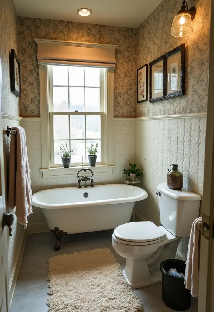 27 Small Victorian Bathroom Designs That Feel Classic 28 27 Small Victorian Bathroom Designs That Feel Classic - 27. Personalized Touches