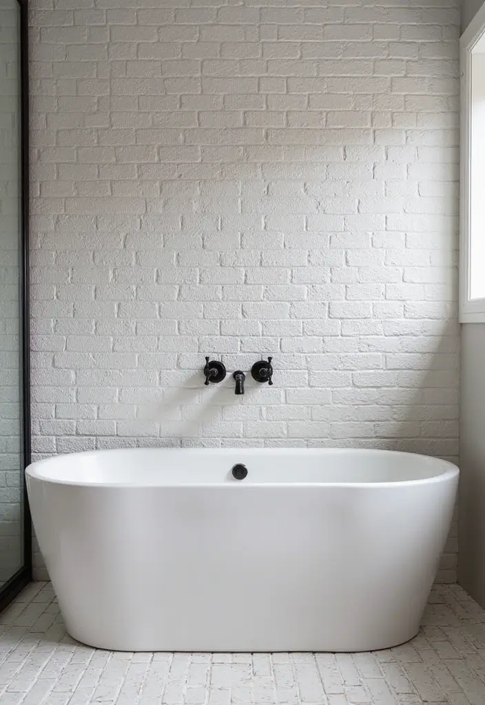 27 Subway Tile Bathroom Wall Designs That Never Go Out of Style 4 27 Subway Tile Bathroom Wall Designs That Never Go Out of Style - 3. Textured Subway Tile Designs