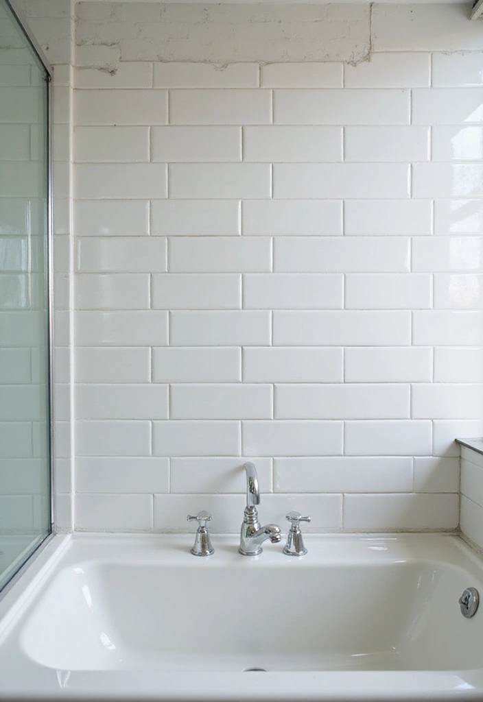 27 Subway Tile Bathroom Wall Designs That Never Go Out of Style 10 27 Subway Tile Bathroom Wall Designs That Never Go Out of Style - 9. Subway Tiles with a Glossy Finish