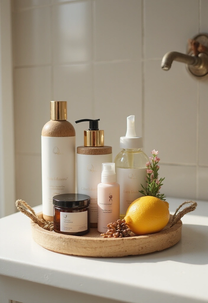28 Bathroom Caddy Ideas That Organize With Style 28 28 Bathroom Caddy Ideas That Organize With Style - 27. Mood-Enhancing Caddies with Aromatherapy