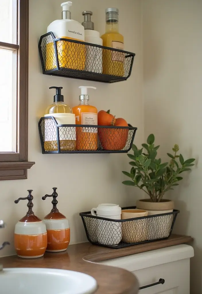 28 Bathroom Caddy Ideas That Organize With Style 29 28 Bathroom Caddy Ideas That Organize With Style - 28. Seasonal Color Changes: Refresh Your Space
