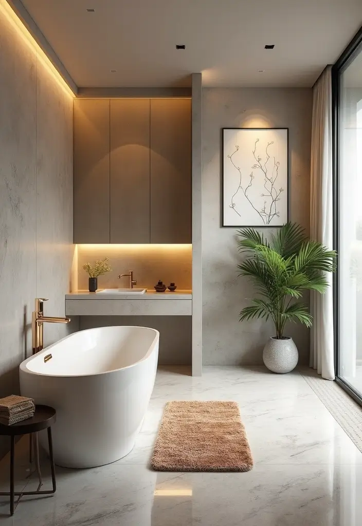 28 Bathroom Decor Luxury Ideas for a Glam Makeover 13 28 Bathroom Decor Luxury Ideas for a Glam Makeover - 12. Unique Bath Mats