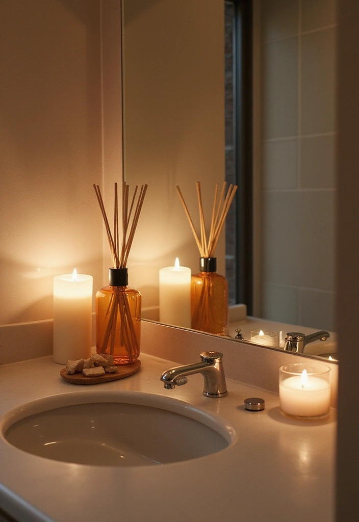 28 Bathroom Decor Luxury Ideas for a Glam Makeover 20 28 Bathroom Decor Luxury Ideas for a Glam Makeover - 19. Ambient Scenting