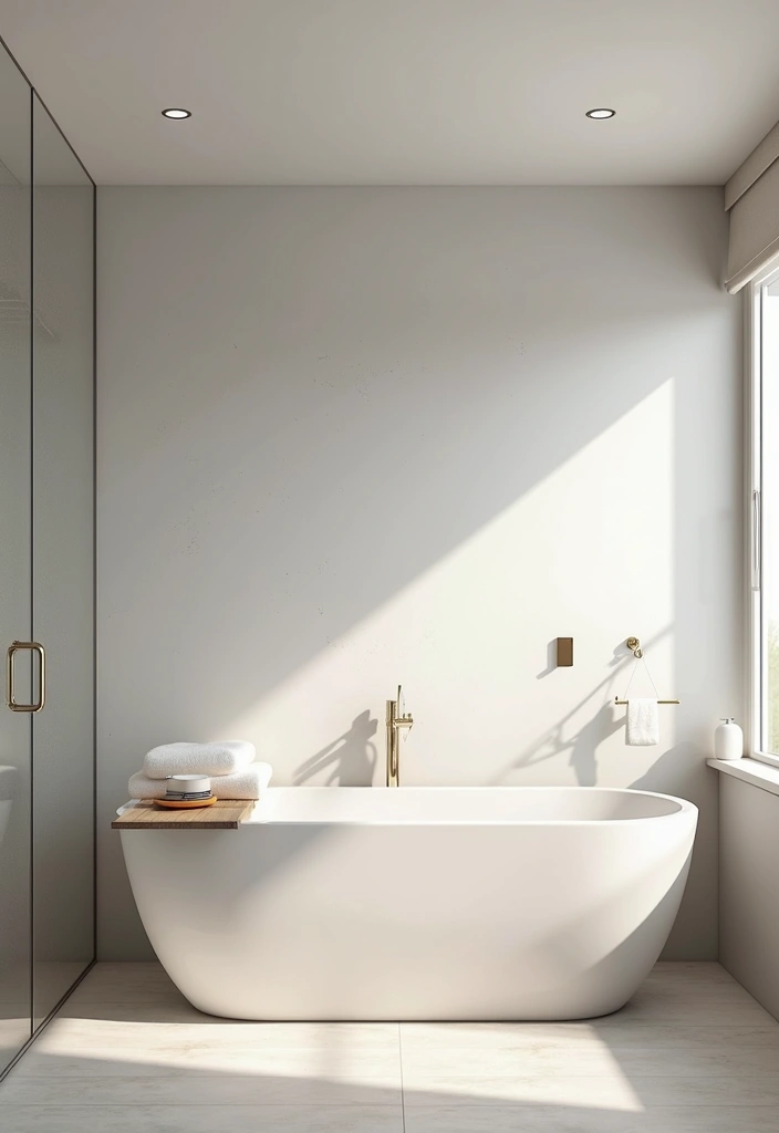 28 Bathroom Decor Luxury Ideas for a Glam Makeover 29 28 Bathroom Decor Luxury Ideas for a Glam Makeover - 28. Minimalist Aesthetic