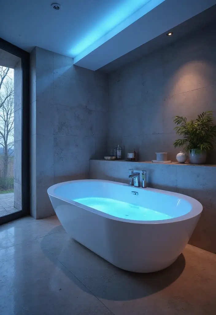 28 Bathroom With Bathtub Ideas That Feel Relaxing 22 28 Bathroom With Bathtub Ideas That Feel Relaxing - 21. Smart Bathroom Tech
