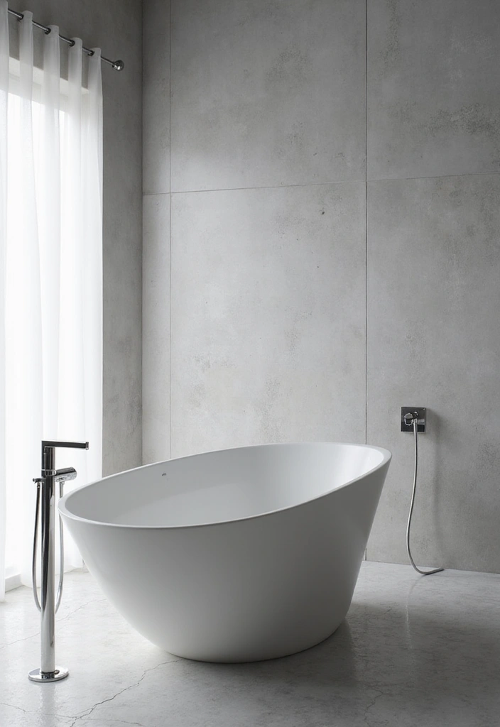 28 Bathroom With Bathtub Ideas That Feel Relaxing 5 28 Bathroom With Bathtub Ideas That Feel Relaxing - 4. Modern Minimalism