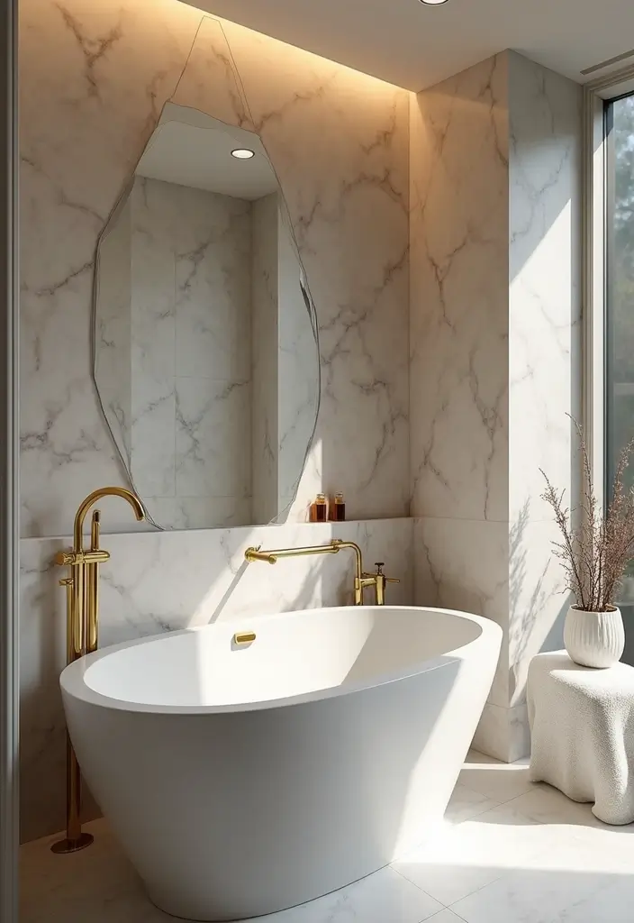 28 Bathroom With Bathtub Ideas That Feel Relaxing 7 28 Bathroom With Bathtub Ideas That Feel Relaxing - 6. Luxurious Marble