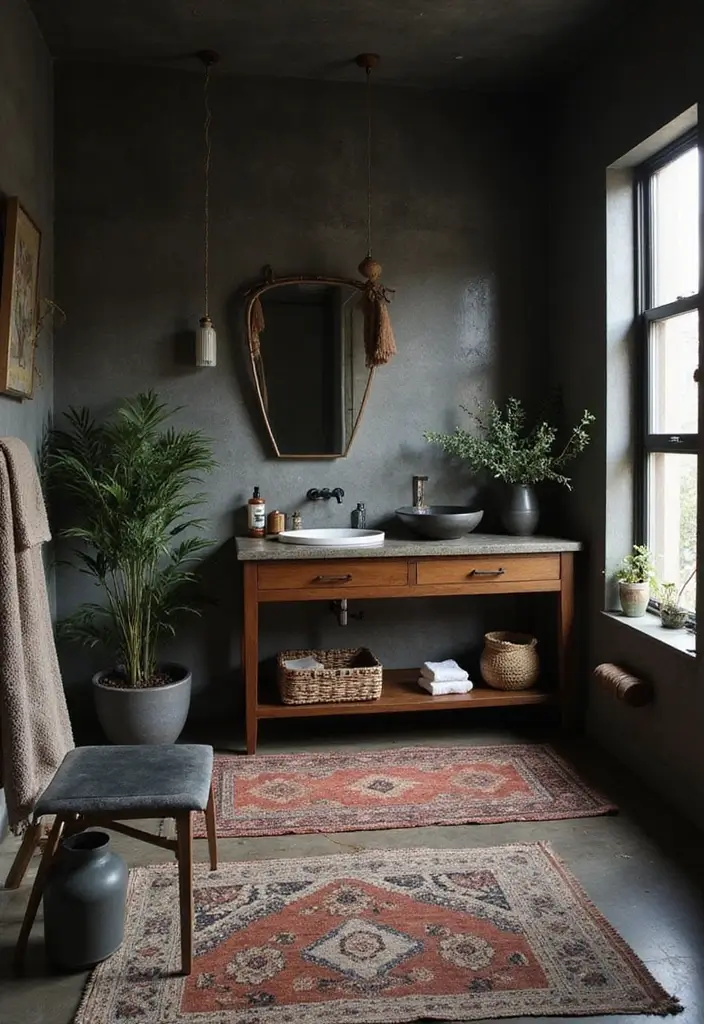 28 Dark Boho Bathroom Designs With Moody Vibes 30 28 Dark Boho Bathroom Designs With Moody Vibes - Conclusion