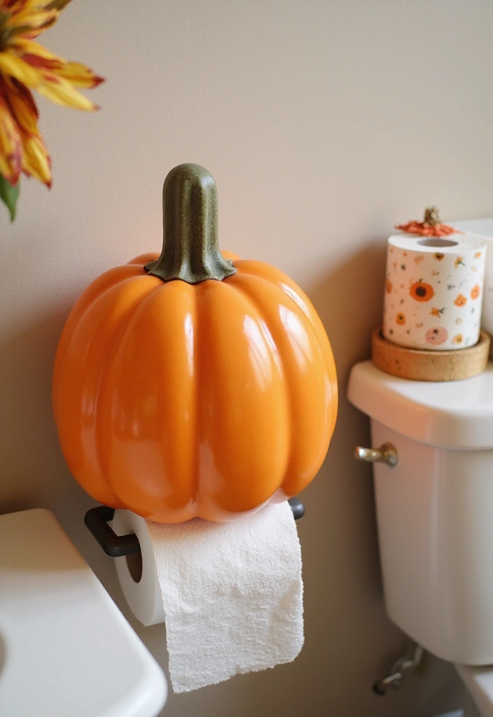 28 Halloween Bathroom Ideas That Are Spooky and Fun 21 28 Halloween Bathroom Ideas That Are Spooky and Fun - 20. Fun Toilet Paper Holders