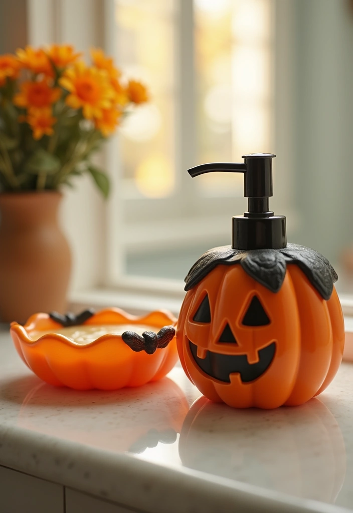 28 Halloween Bathroom Ideas That Are Spooky and Fun 6 28 Halloween Bathroom Ideas That Are Spooky and Fun - 5. Halloween-Themed Soap Dispensers