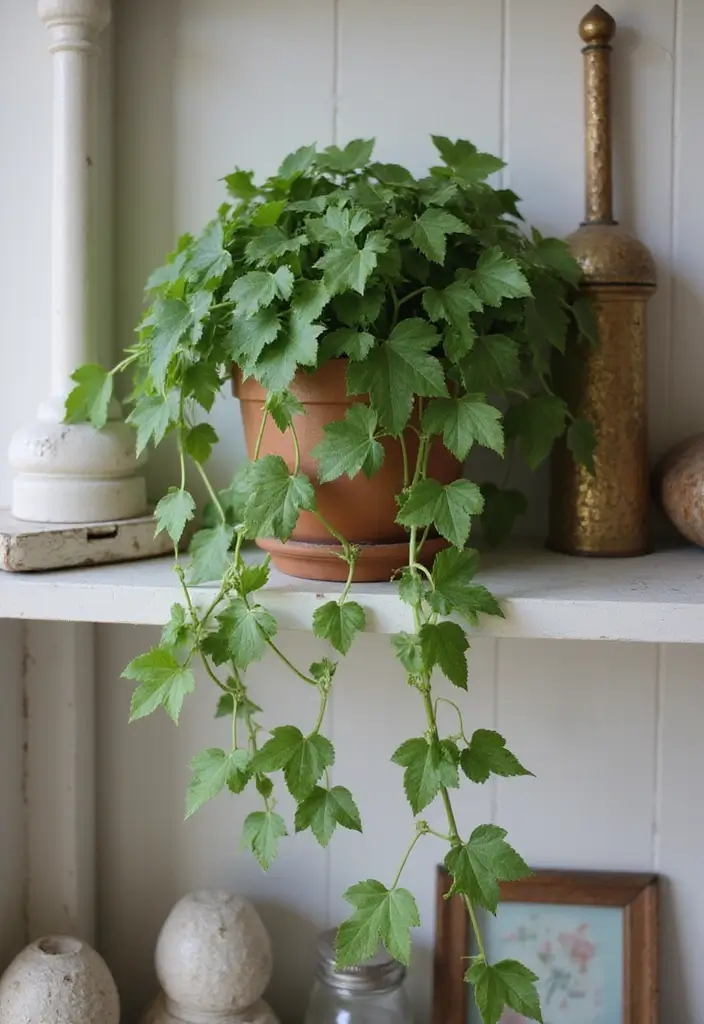 28 Plants in Bathroom Ideas That Freshen the Air 8 28 Plants in Bathroom Ideas That Freshen the Air - 7. English Ivy: Classic Charm