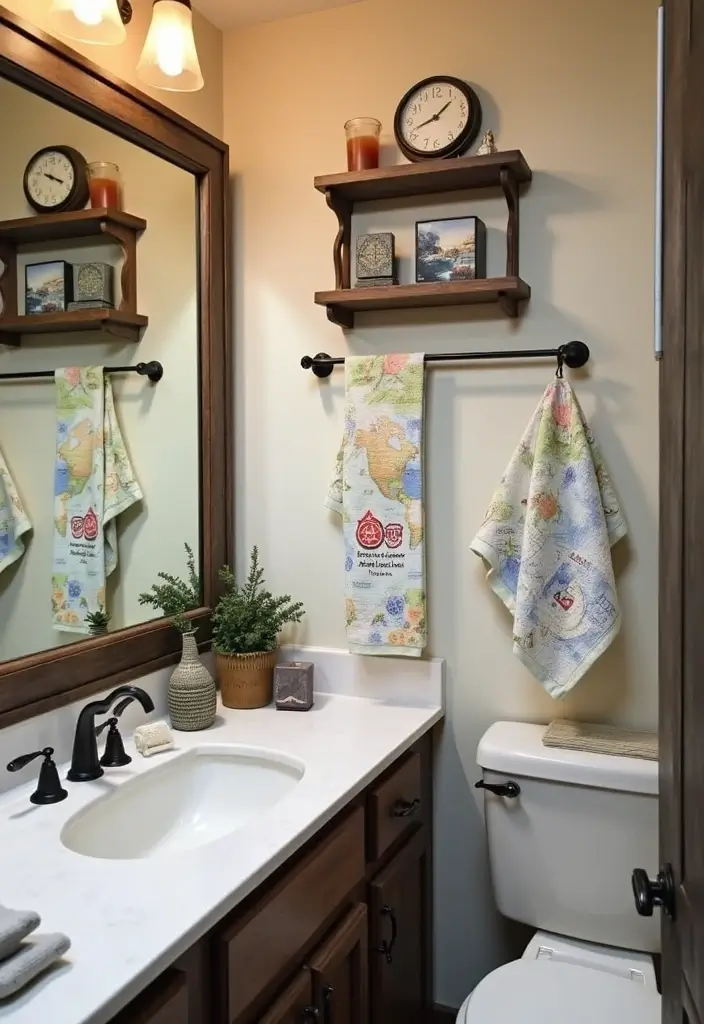 28 RV Bathroom Remodel Ideas That Save Space 28 28 RV Bathroom Remodel Ideas That Save Space - 27. Personalized Touches