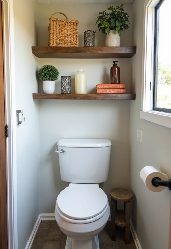 28 RV Bathroom Remodel Ideas That Save Space 8 28 RV Bathroom Remodel Ideas That Save Space - 7. Over-the-Toilet Storage