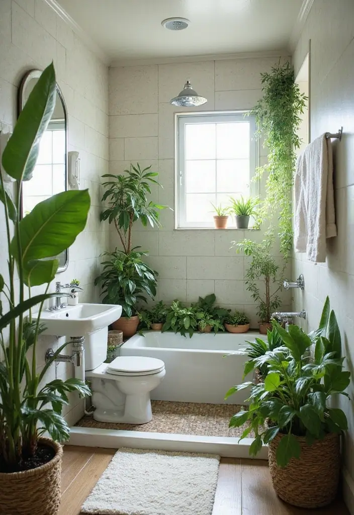 28 Shower Ideas Bathroom Designs That Inspire Renovations 11 28 Shower Ideas Bathroom Designs That Inspire Renovations - 10. Greenery in the Bathroom