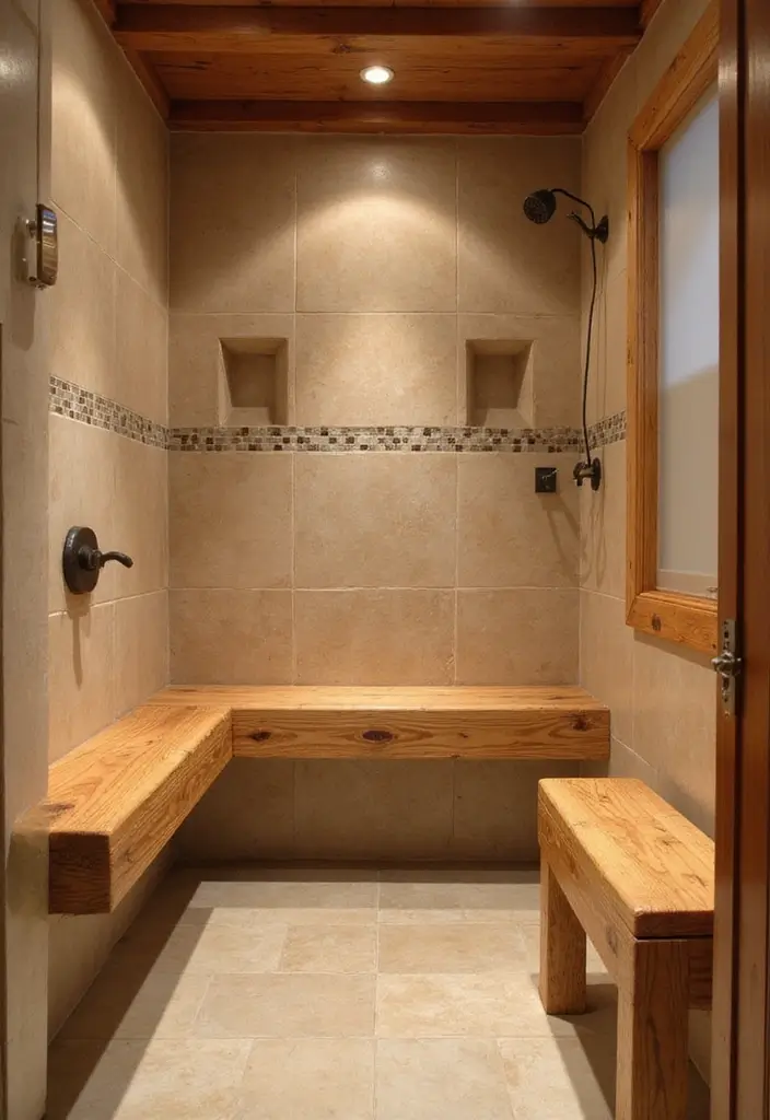 28 Shower Ideas Bathroom Designs That Inspire Renovations 17 28 Shower Ideas Bathroom Designs That Inspire Renovations - 16. Wood Accents in Showers