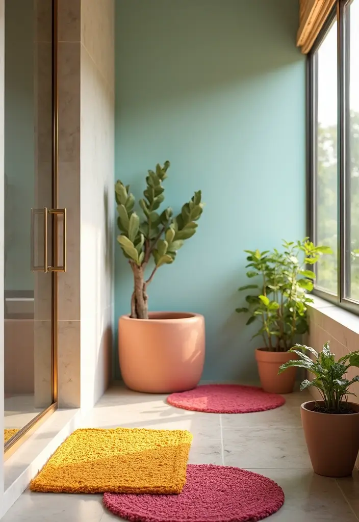 28 Shower Ideas Bathroom Designs That Inspire Renovations 23 28 Shower Ideas Bathroom Designs That Inspire Renovations - 22. Colorful Shower Mats