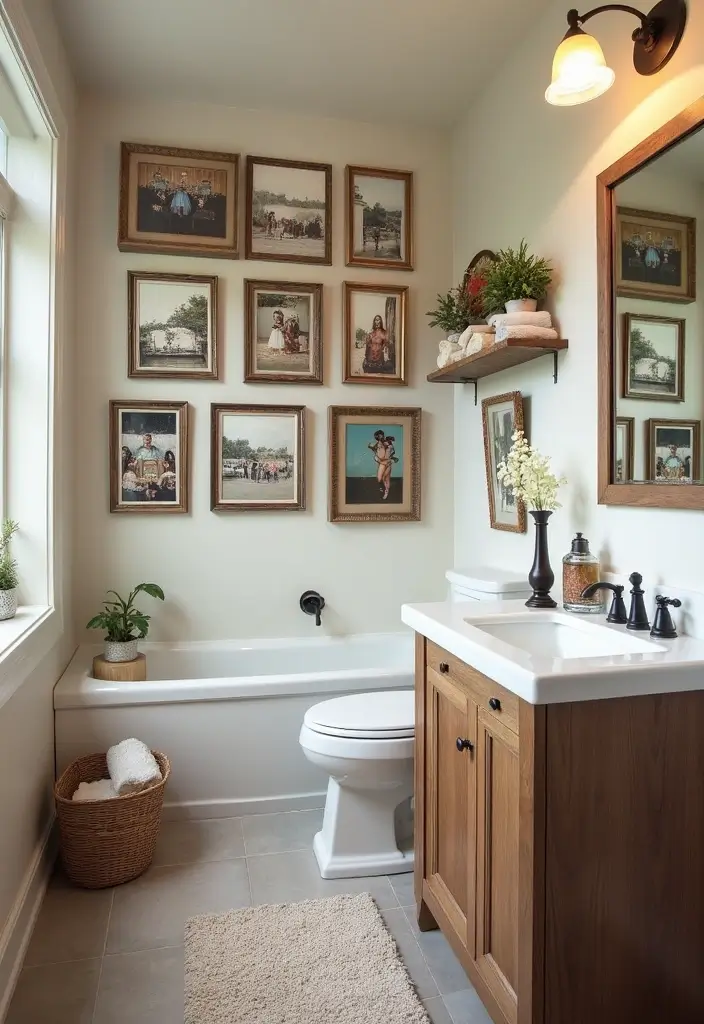 28 Teen Boy Bathroom Ideas That Are Cool and Functional 15 28 Teen Boy Bathroom Ideas That Are Cool and Functional - 14. Personalized Decor
