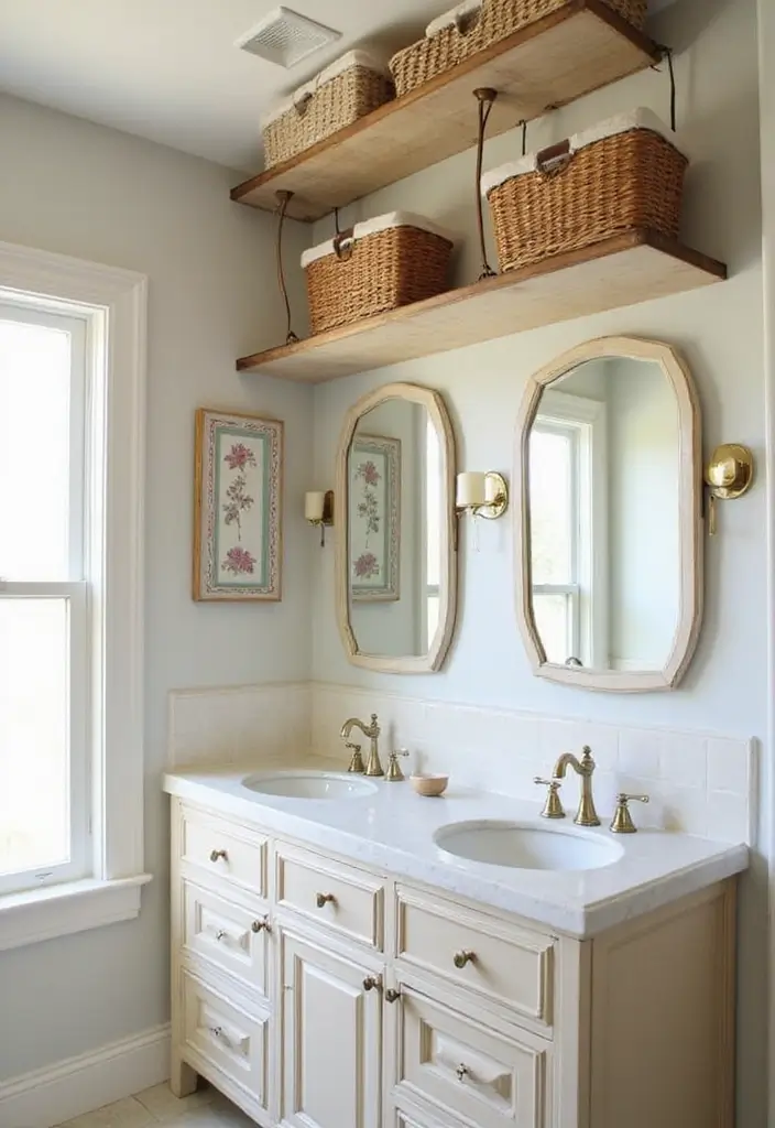 28 Teen Boy Bathroom Ideas That Are Cool and Functional 20 28 Teen Boy Bathroom Ideas That Are Cool and Functional - 19. Ceiling Storage