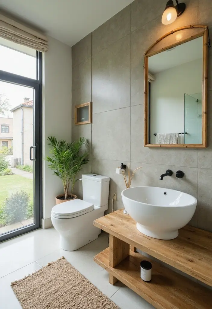 28 Teen Boy Bathroom Ideas That Are Cool and Functional 22 28 Teen Boy Bathroom Ideas That Are Cool and Functional - 21. Eco-Friendly Choices