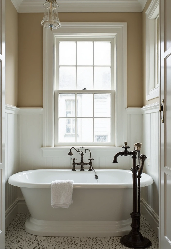 28 Teen Boy Bathroom Ideas That Are Cool and Functional 23 28 Teen Boy Bathroom Ideas That Are Cool and Functional - 22. Vintage Fixtures