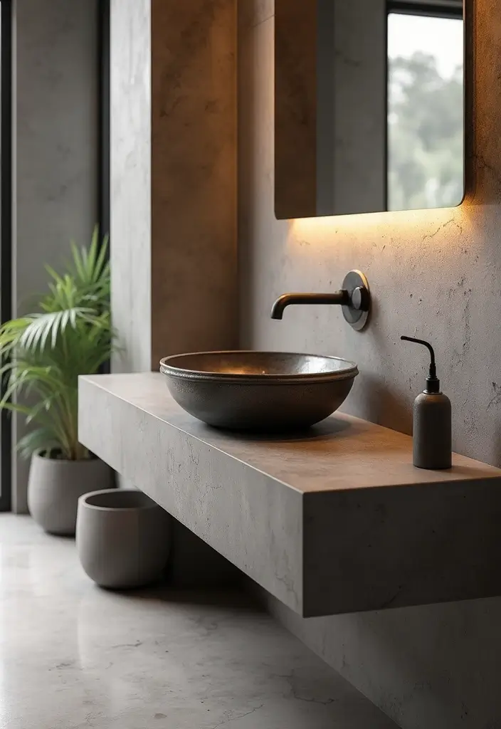 28 Teen Boy Bathroom Ideas That Are Cool and Functional 25 28 Teen Boy Bathroom Ideas That Are Cool and Functional - 24. Industrial-Style Sink