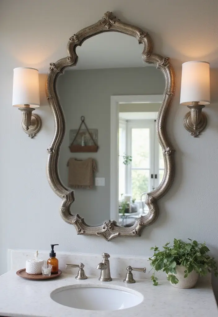 28 Teen Boy Bathroom Ideas That Are Cool and Functional 7 28 Teen Boy Bathroom Ideas That Are Cool and Functional - 6. Statement Mirrors