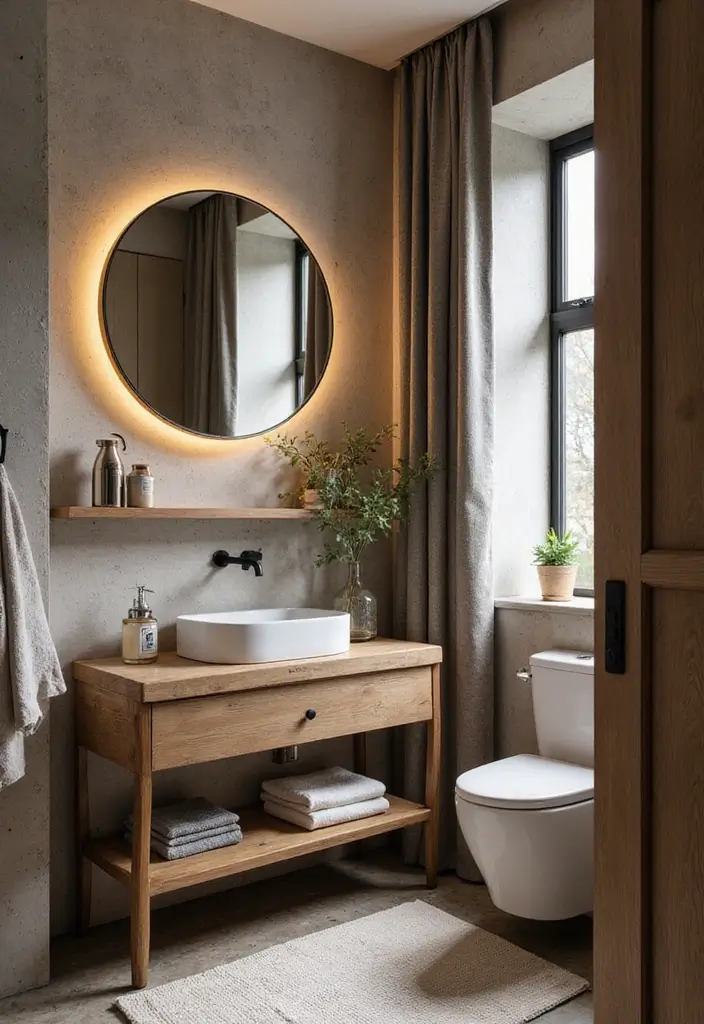 28 Toilet and Sink Bathroom Ideas That Maximize Small Spaces 24 28 Toilet and Sink Bathroom Ideas That Maximize Small Spaces - 23. Smart Use of Textures