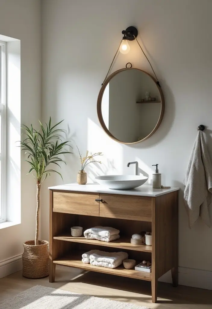 28 Toilet and Sink Bathroom Ideas That Maximize Small Spaces 4 28 Toilet and Sink Bathroom Ideas That Maximize Small Spaces - 3. Dual-Function Vanity