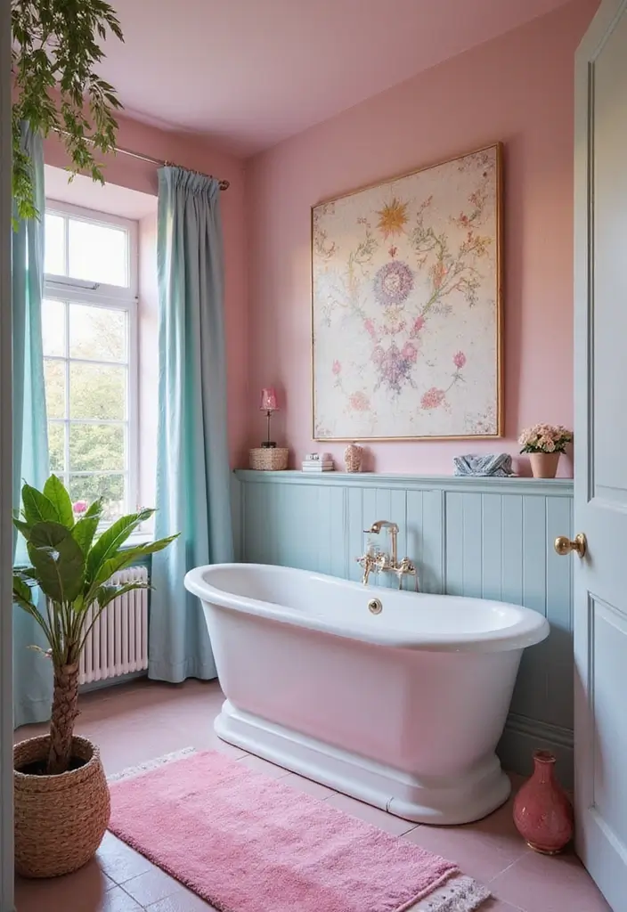 28 Whimsical Bathroom Ideas That Feel Magical 12 28 Whimsical Bathroom Ideas That Feel Magical - 11. Magical Color Palettes