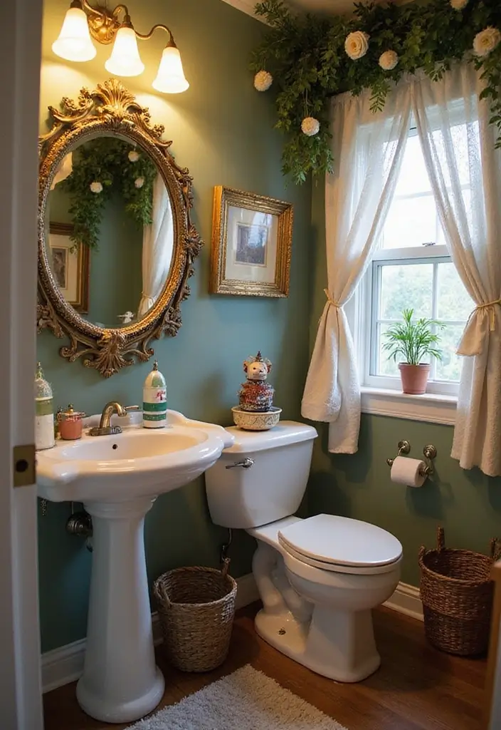 28 Whimsical Bathroom Ideas That Feel Magical 21 28 Whimsical Bathroom Ideas That Feel Magical - 20. Fairy Tale-Inspired Decor