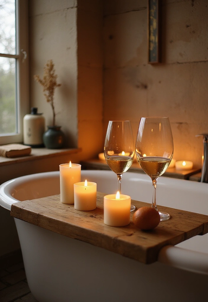 28 Whimsical Bathroom Ideas That Feel Magical 10 28 Whimsical Bathroom Ideas That Feel Magical - 9. Bathtub Tray Tables