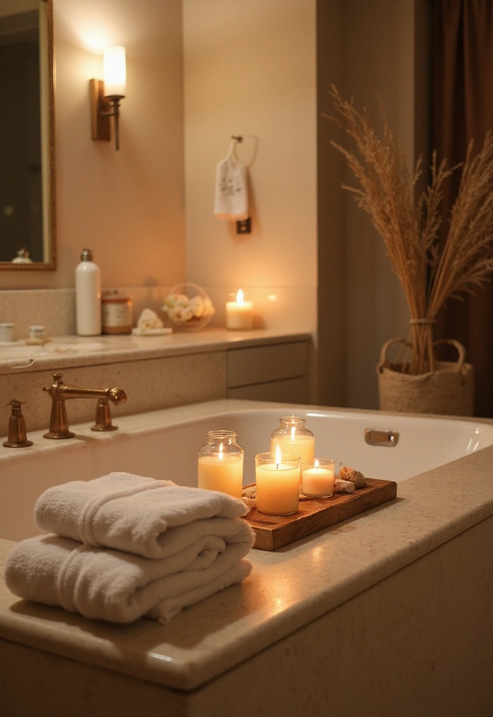 29 ACNH Bathroom Ideas for Cozy Island Homes 15 29 ACNH Bathroom Ideas for Cozy Island Homes - 14. Luxurious Spa Feel
