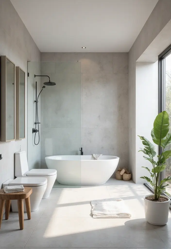 29 ACNH Bathroom Ideas for Cozy Island Homes 21 29 ACNH Bathroom Ideas for Cozy Island Homes - 20. Open Space Layout