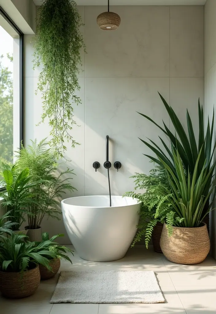 29 ACNH Bathroom Ideas for Cozy Island Homes 26 29 ACNH Bathroom Ideas for Cozy Island Homes - 25. Refreshing Shower Plants