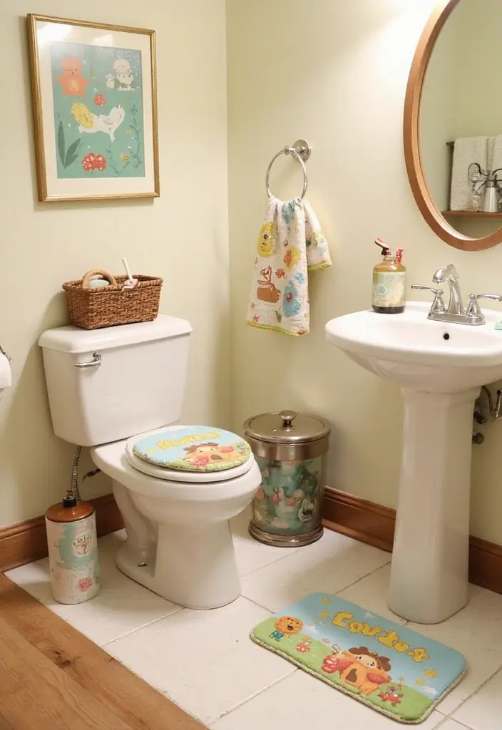 29 ACNH Bathroom Ideas for Cozy Island Homes 28 29 ACNH Bathroom Ideas for Cozy Island Homes - 27. Charming Bath Accessories